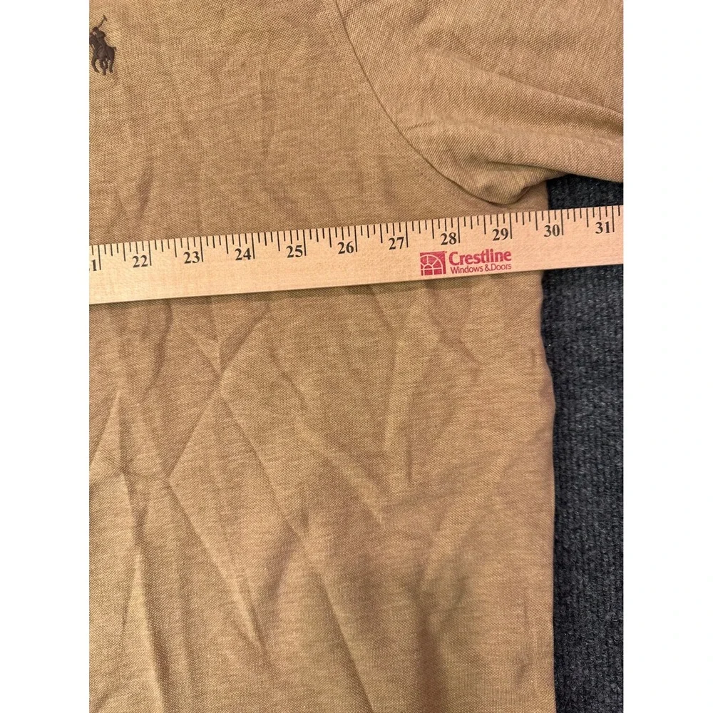 Polo Ralph Lauren Mens 3XLT Camel Featherweight Mesh Button Down Shirt NWT